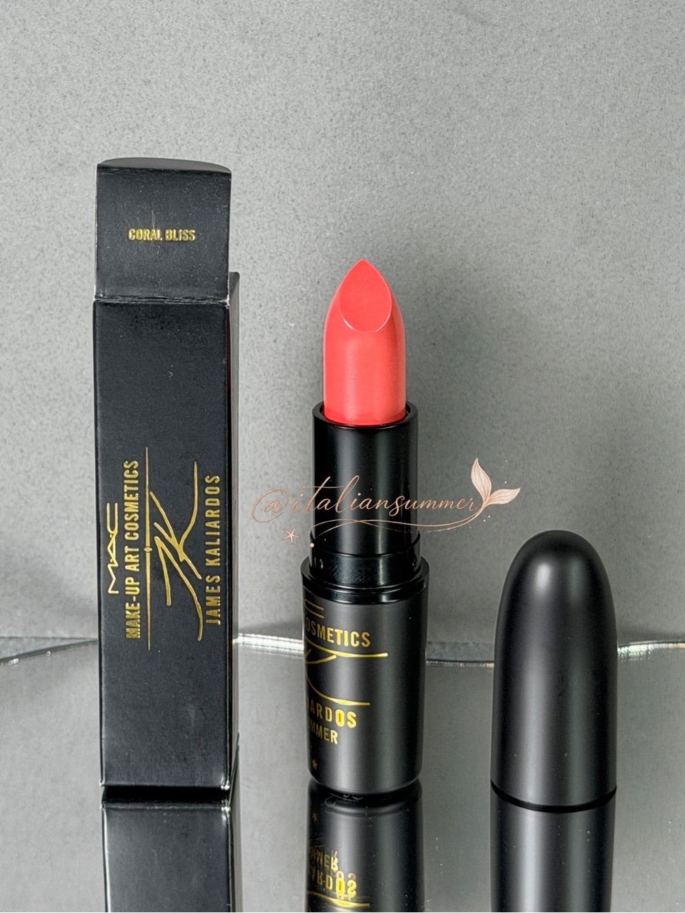 MAC James Kaliardos Coral Bliss Lipstick 2017 Limited Edition BNIB